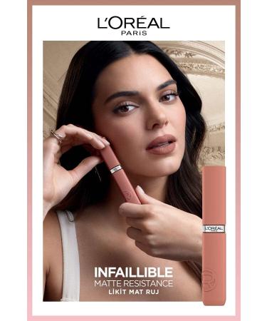 L'Oreal Paris Infaillible Matte Resistance Liquid Matte Lipstick - 601 Worth It - Buy Online on GoSupps.com