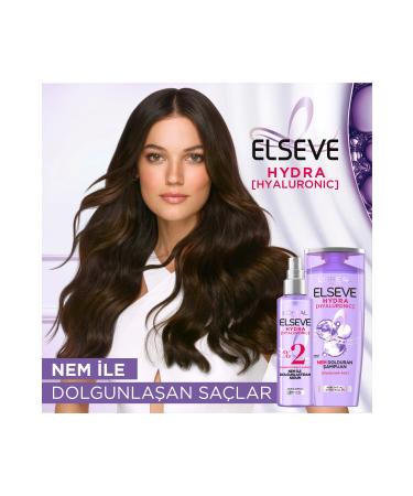Elseve Hydra hyaluronic Moisture Filling Shampoo 360ml - Buy Online on GoSupps.com