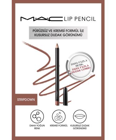 Mac Creamy Lip Pencil Stripdown Stripdown 1.45 G