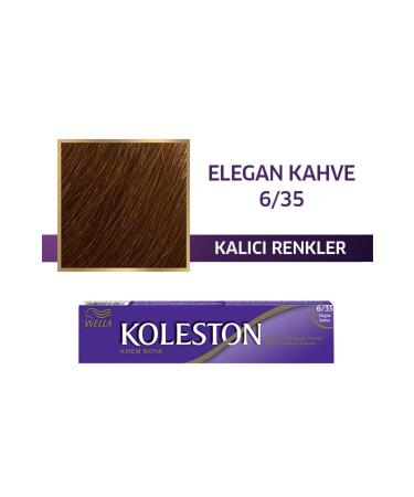 Wella Koleston Single Tube Paint 6/35 Elegant Brown