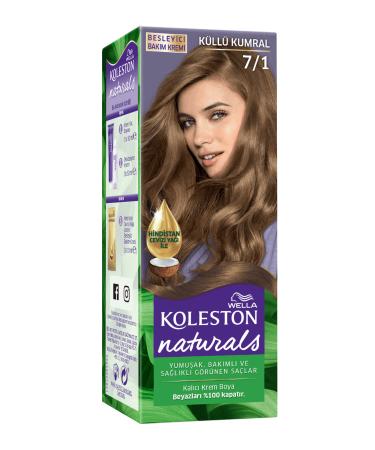Wella Koleston Naturals Hair Dye 7/1 Ash Blonde - Buy Online on GoSupps.com