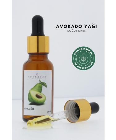 Crystalclem 0 Natural Cold Pressed Avocado Oil 20 ml