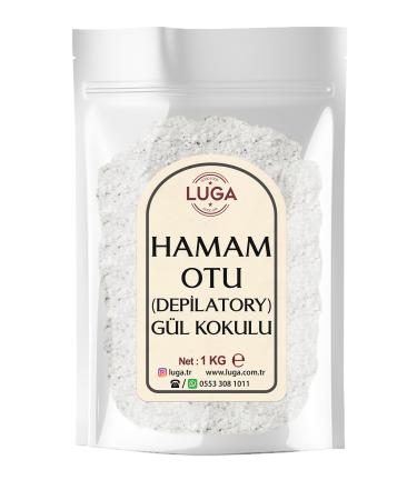 Luga Hammam Herb 1 KG - Rose Scented Depilatory Powder - Z rn k Herb