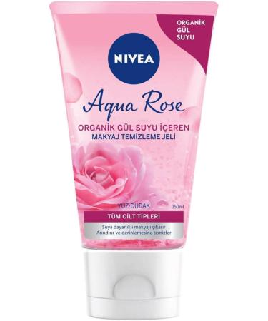 NIVEA Deeply Cleansing Makeup Remover Gel with Organic Rose Water-150ml