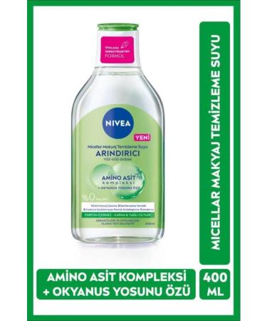 NIVEA Purifying Makeup Remover Water for Perfect Makeup Removal-400ml eleg.1995