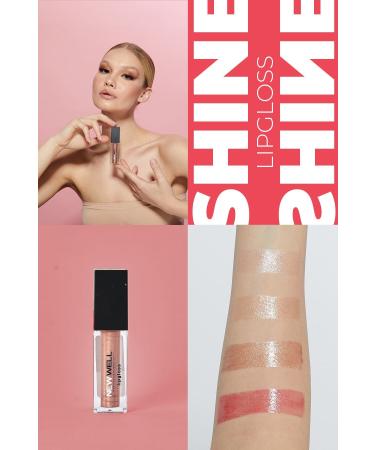 New Well Shiny Liquid Lipstick - 01 - Buy Online on GoSupps.com