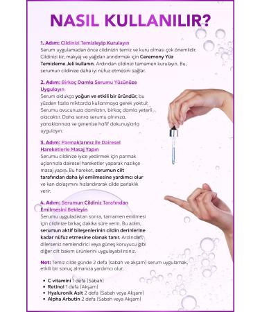 Ceremony Repairing Alpha Arbutin Revitalizing Vitamin C Skin Care Serum 30 ml - Buy Online on GoSupps.com