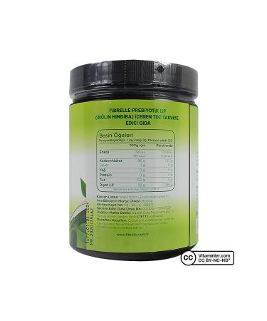 Fibrelle Inulin Fos Prebiotic Fiber 500 gr - Buy Online on GoSupps.com