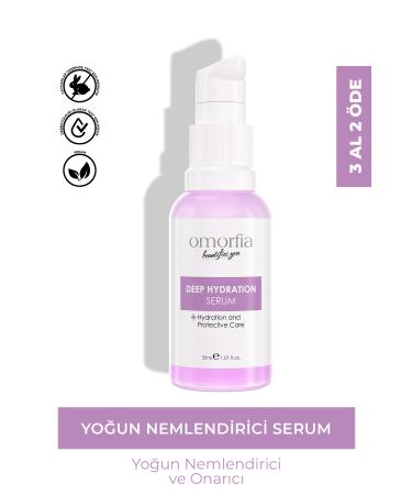 OMORFIA Intensive Moisturizing Plumping and Revitalizing Deep Hydration Serum 30 ml
