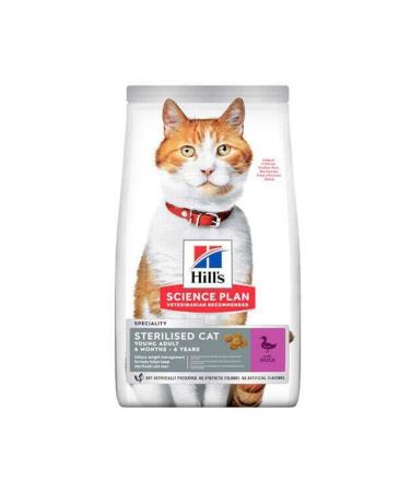 Hill's Sterilized Duck Sterilized Cat Food 3 Kg - Buy Online on GoSupps.com