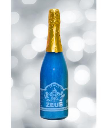 OS ZEUS Non-Alcoholic Sparkling Navy Blue Champagne* - Blueberry Flavored