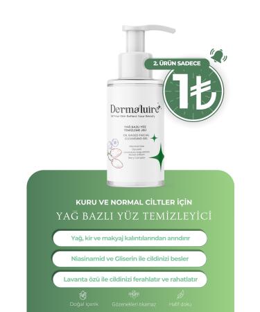 Dermaluire Oil-Based Face and Make-Up Remover Gel Face and Body Cleanser 200 ml