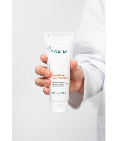 P Calm P.calm Azulene & Tea Tree - Anti-Pore Anti-Blackhead Soothing Underpore Skin Cleanser - Buy Online on GoSupps.com