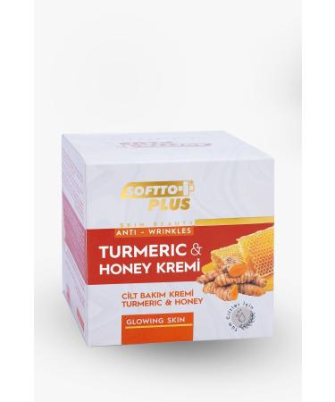 Softto Plus Anti-Wrinkle Turmeric & Honey Cream 100ml - Buy Online on GoSupps.com
