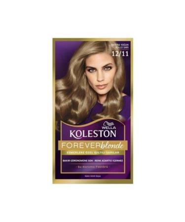 Wella Koleston Kit Hair Dye 12/11 Intense Ash Blonde