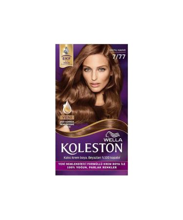 Wella Koleston Kit Paint 7/77 Shimmering Brown