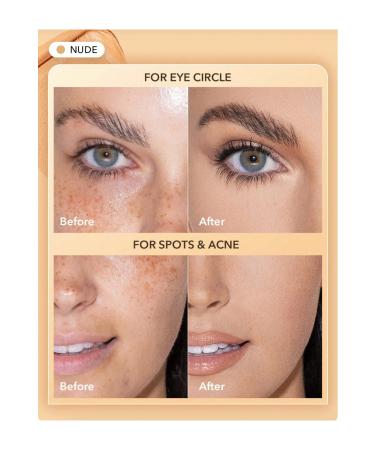 SHEGLAM Rapid Retouch Cream Concealer Cream concealer 12-hour long-lasting creamy concealer - Buy Online on GoSupps.com