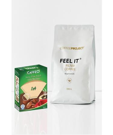 Coffee Project 1 Kg Filter Coffee + Caffeo Filter Paper 1x4