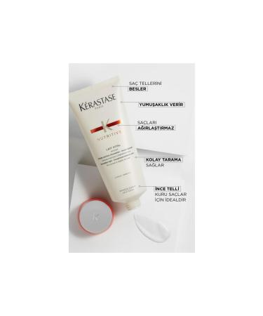 Kerastase Nutritive Lait Vital Moisturizing Nourishing Care Milk for Normal/Slightly Dry Hair 200ml - Buy Online on GoSupps.com