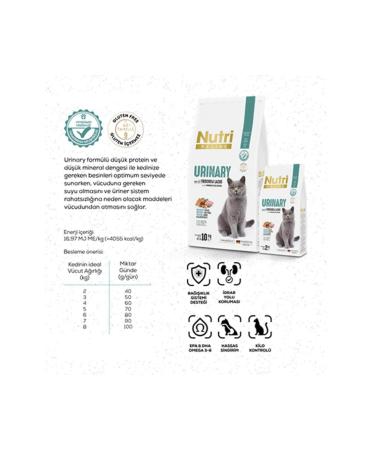 Nutri Feline 2kg Adult Urinary Cat Food with Salmon Meat - Buy Online on GoSupps.com