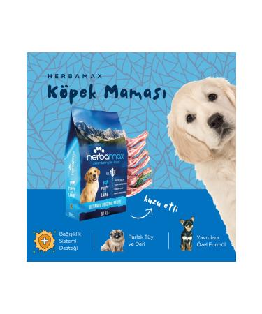 Herba Max Lamb Puppy Food 10kg