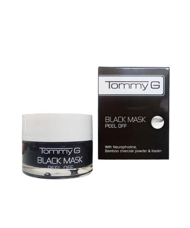TOMMY G Black Mask Peel Off Tg 50ml - Peel Off Black Mask - Tg5ma-bla-f15
