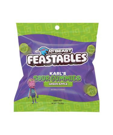Feastables Mr Beast Feastables Karl Gummies Sour Green Apple 50GR