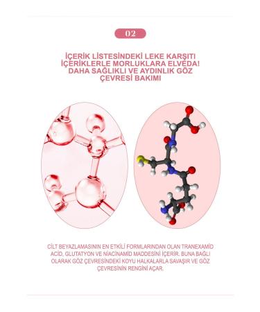 JINYYUM Anti-Wrinkle Eye Contour Cream Contains Tranexamic Acid And Glutathione - Buy Online on GoSupps.com