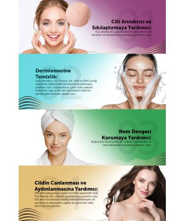 VULLY 24k Gold Particle Purifying Moisturizing Pore Tightening Facial Cleansing Gel 200 Ml - Buy Online on GoSupps.com