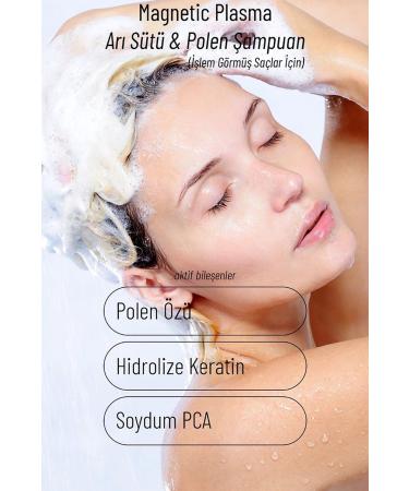 MAGNETIC PLASMA Royal Jelly & Pollen Shampoo - 500ml - Buy Online on GoSupps.com