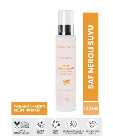 Bade Natural Neroli Water Anti-Aging Tonic 0 Natural and Pure 100 ml