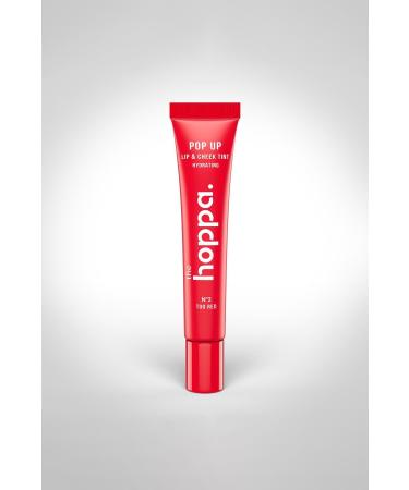 the hoppa. Matte and Permanent Lip/Cheek Colorant - Too Red / Crimson Shea Butter Jojoba Oil Hyaluronic - Buy Online on GoSupps.com