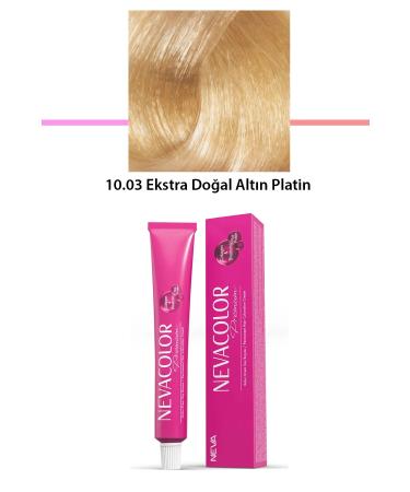 Skygo Premium 10.03 Extra Natural Gold Platinum - Permanent Cream Hair Dye 50 g Tube