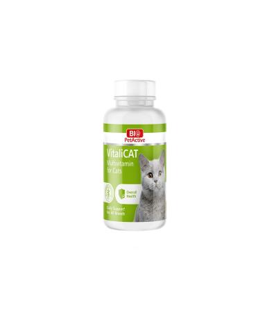 Bio PetActive Multivitamin Kitten and Adult Cat Vitamin 60 Tablets 30 gr