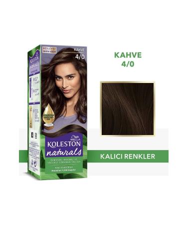 Wella Koleston Naturals Hair Dye 4/0 Brown