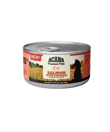 Astra Market Acana Premium Pate Paste Salmon and Chicken Cat Canned Food 85 Gr - Lisinya