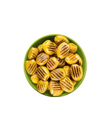 Teksen Grilled Green Olives Glass Jar-200G