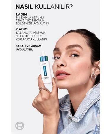 L'Oreal Paris Bright Reveal Effective Against Acne Sun Age Spots Dark Spots Skin Serum 10% Niacinamide - Buy Online on GoSupps.com