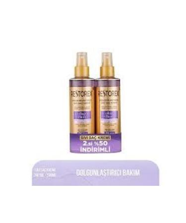 Restorex Liquid Hair Conditioner Collagen&biotin Plumping 2-pack 200ml