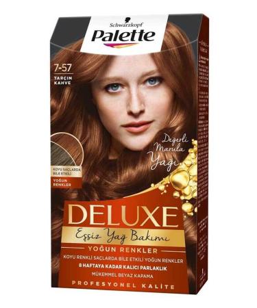 Palette Deluxe 7-57 Cinnamon Brown Hair Dye - Buy Online on GoSupps.com