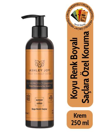 Ashley Joy Dark Color Color Protecting Conditioner with Lavender Raspberry Extract for Dyed Hair 250 ml