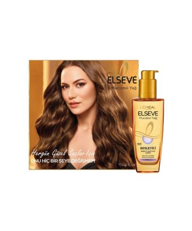 Elseve Blonde Hair Rescue Care Set Purple Shampoo 200 ml Miraculous Oil 100 ml Smoothing Serum - Buy Online on GoSupps.com