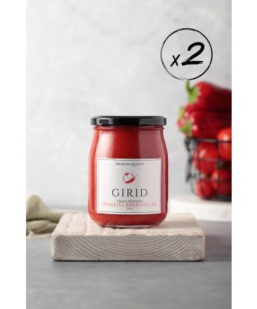 Girid Tomato Pepper Paste 540 gr x2 Pieces