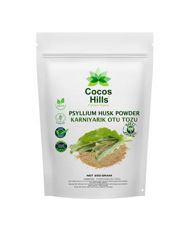Cocos Hills Psyllium Husk Powder Pure Psyllium Husk Powder No Additives 250 grams