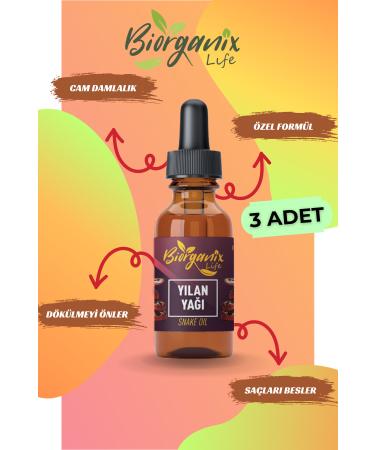 Biorganix Life Snake Oil Snake Oil 20 ML 3 Pieces