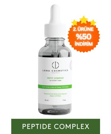 Lona Cosmetics Moisturizing & Plumping Anti-Aging Skin Rejuvenating & Repairing Peptide Complex Serum