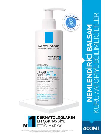 La Roche Posay Lipikar Baume Ap+ M Moisturizing Balsam 400 ml - For Dry/Atopic Prone Skin