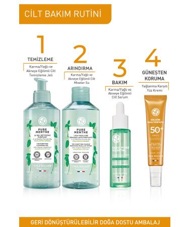 Yves Rocher Spf 50 High Protection Anti-Oil and Anti-Stain Face Sun Cream/Solaire Peau Parfaite-40 ml - Buy Online on GoSupps.com