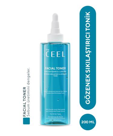 The Ceel Pore Tightener Anti-Acne Spot Toner with Glycolic Acid and May Daisy Extract 200 ml