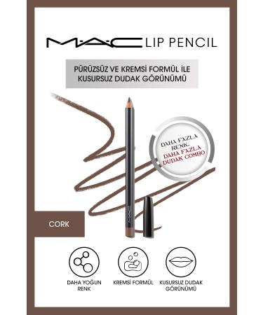 Mac Creamy Permanent Lip Pencil - Lip Pencil Cork Cork 1.45 G